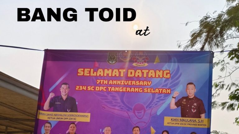 234 SC Tangsel Menjawab Framing Negatif Dengan Pengabdian Kepada Masyarakat